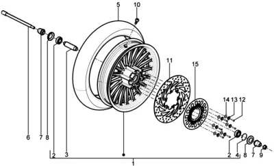 Front wheel