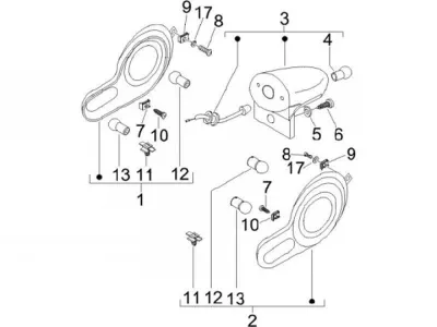 Lampu Belakang - Sein Kepala