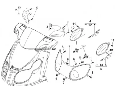 Headlight - indicator