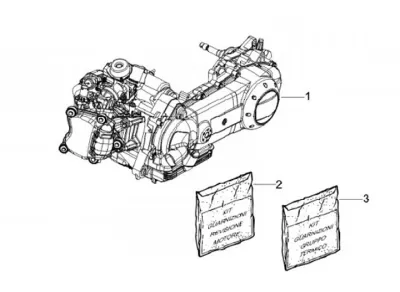 Engine - gasket set engine