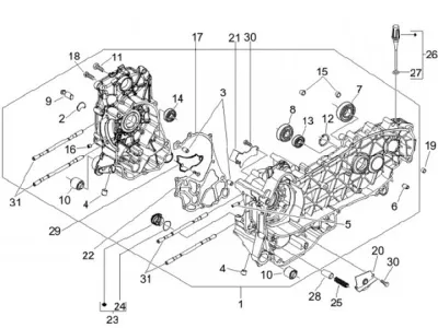 Engine casing
