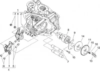 Rocker arm - camshaft