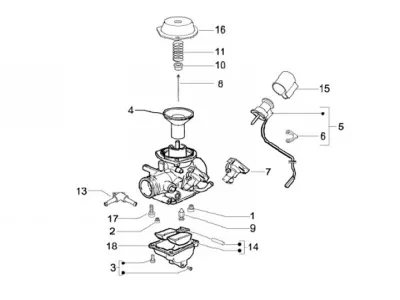 Carburettor parts