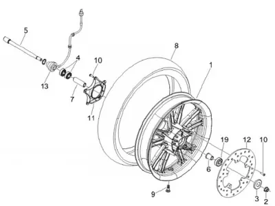 Front wheel