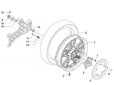 Rear wheel