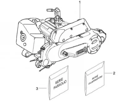 Motor - Motordäcksats