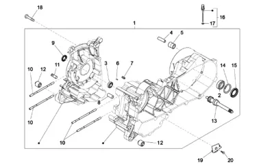Engine casing