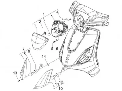 Headlight - indicator
