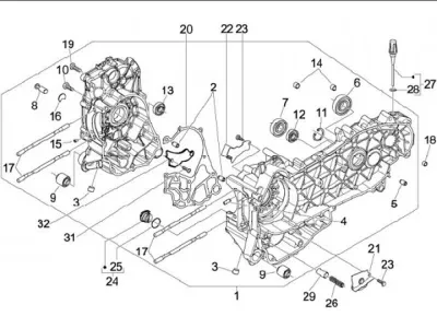 Engine casing