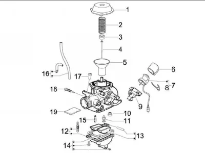 Carburettor parts