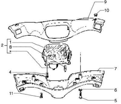Speedo - handlebar top