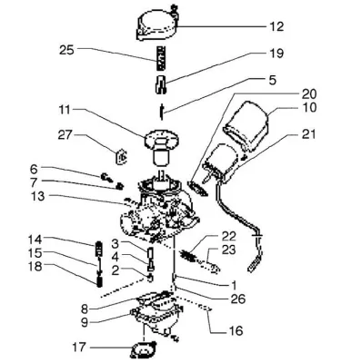 Carburettor parts