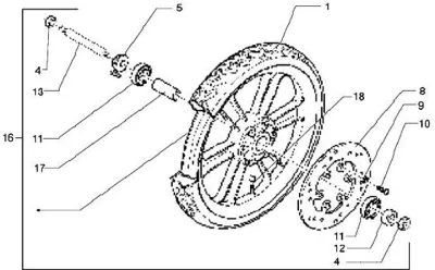 Front wheel