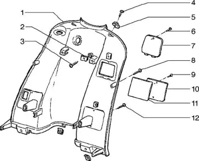 Legshield inner