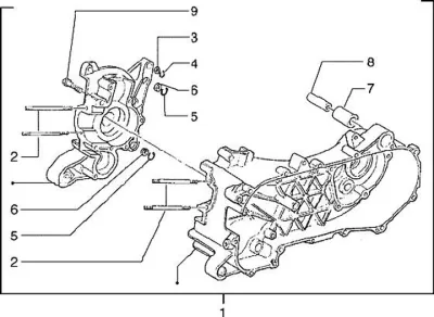 Engine casing
