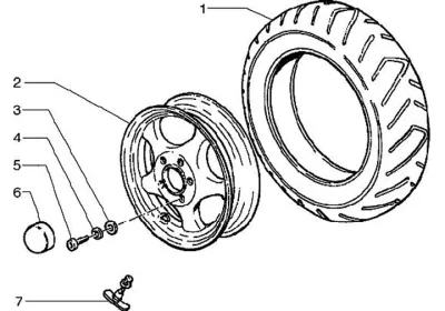 Front wheel