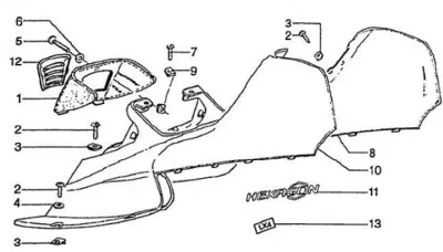 Side cover upper