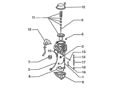 Carburettor parts