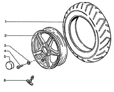 Front wheel