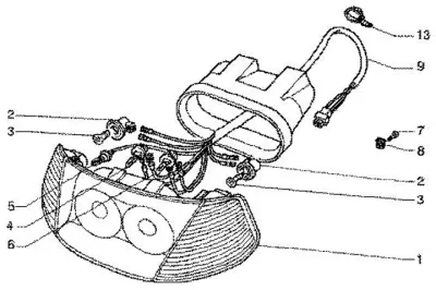 Lampu Depan