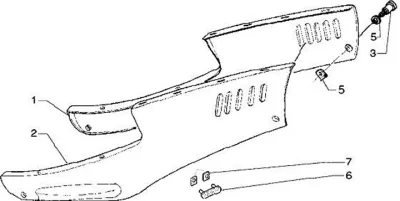 Carénage latéral inférieur