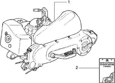 Motor - Motordäcksats