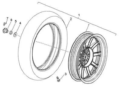 Ruota posteriore