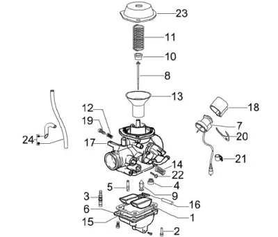 Componenti carburatore