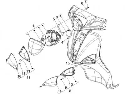 Headlight - indicator