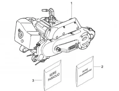 Engine - gasket set engine