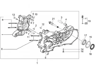 Engine casing