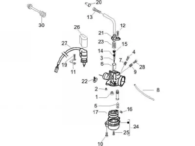Carburettor parts