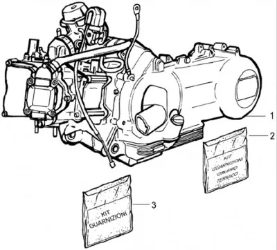 Motor - Motordichtset