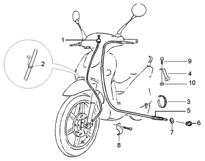 Bakre Broms Wire