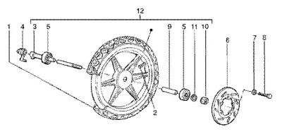 Front wheel