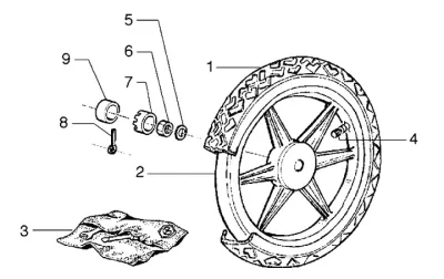 Rear wheel