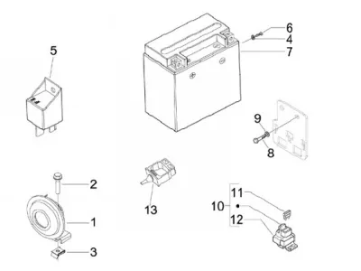 Fjärrströmbrytare - Batteri - Tut