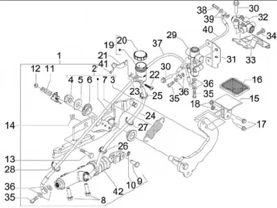Brake fluid reservoir