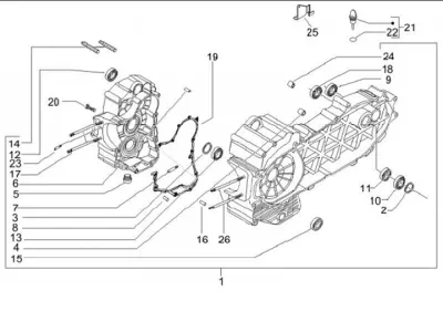 Engine casing