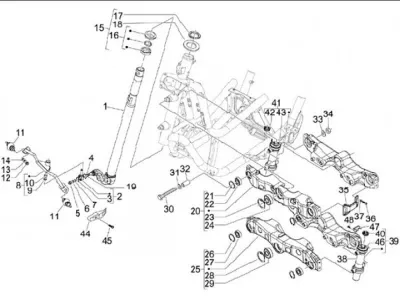 Fork - steering set