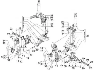 Front shock absorber