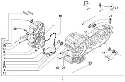 Engine casing