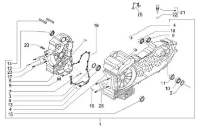 Engine casing