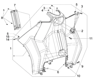 Legshield inner