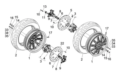 Rear shock absorber