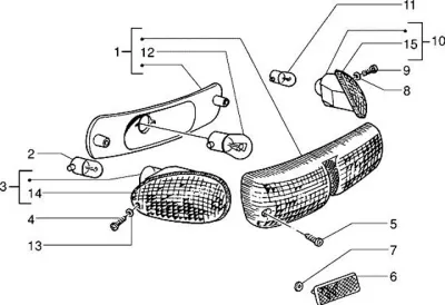 Tail light - indicator
