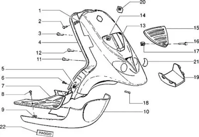 Legshield - foot board