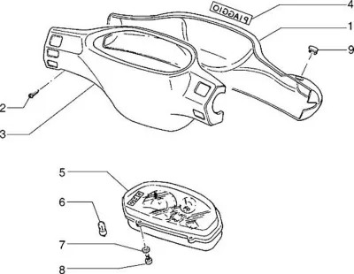 Speedo - handlebar top
