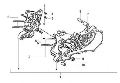 Engine casing