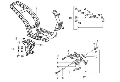 Chassis - side stand